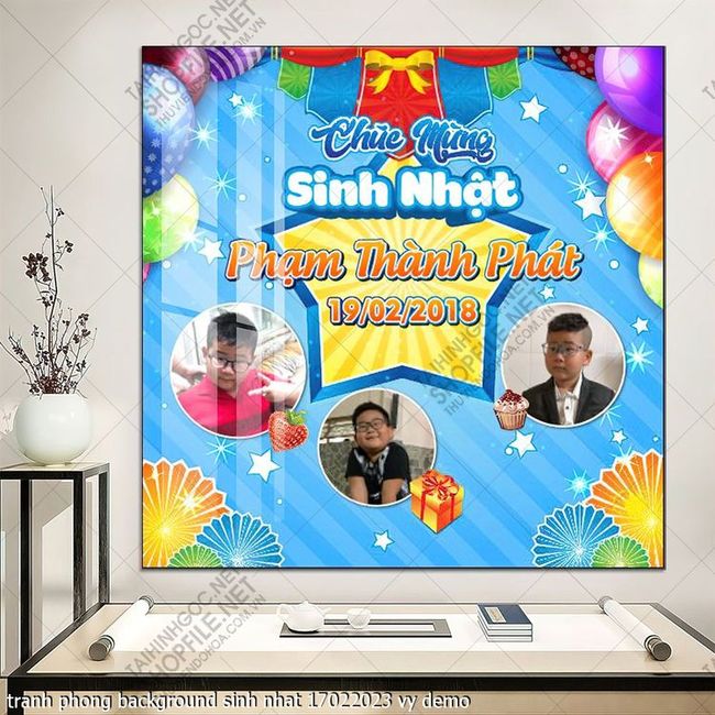 tranh phong background sinh nhat 17022023 vy